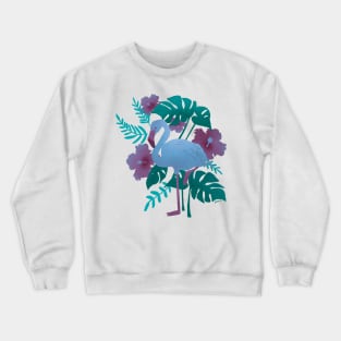 Flamingo: Midnight Paradise Crewneck Sweatshirt